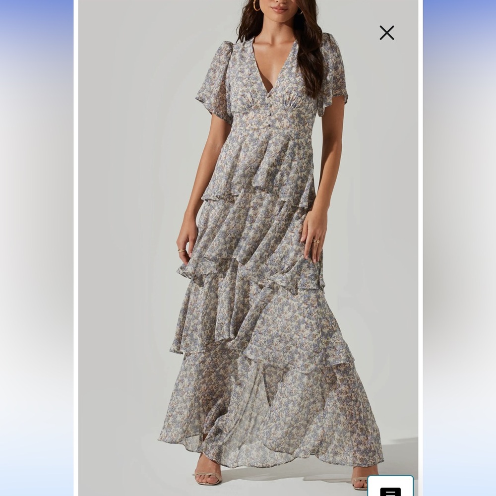 ASTR the label Tayla Tiered Dress xs